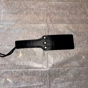 Black Mini Furry Paddle